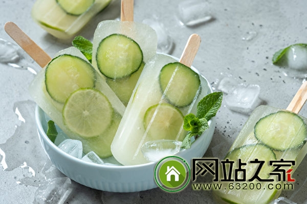 冷冻小黄瓜料理 夏日清凉饮品 消暑又健康
